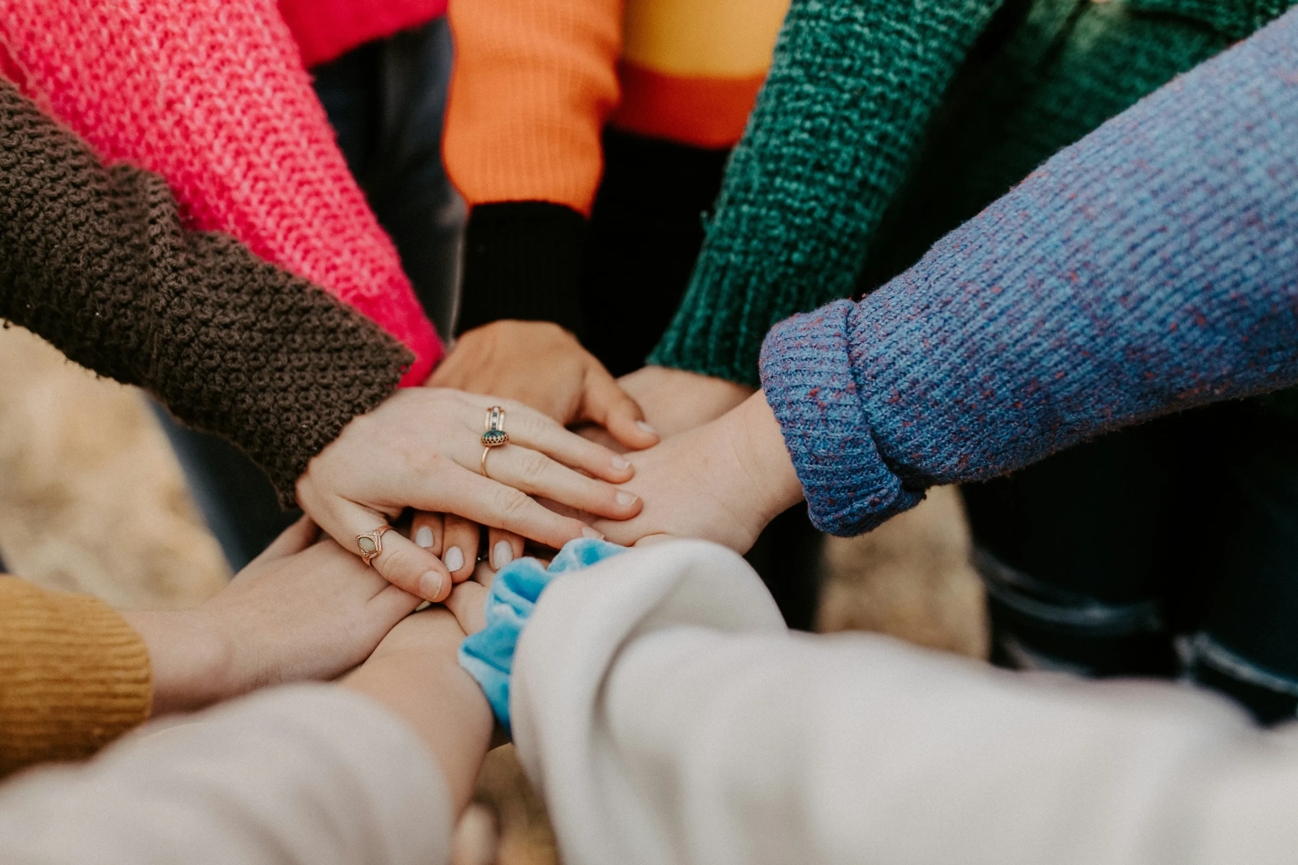 Many Hands Joined Together